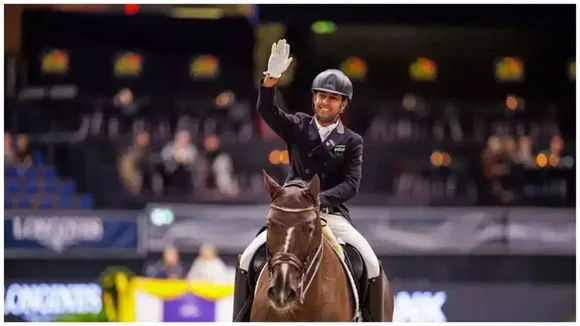 equestrian Anush Agarwalla