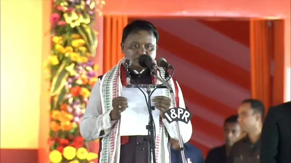 BJP MLA and tribal leader Mohan Charan Majhi sworn-in as Chief Minister of Odisha