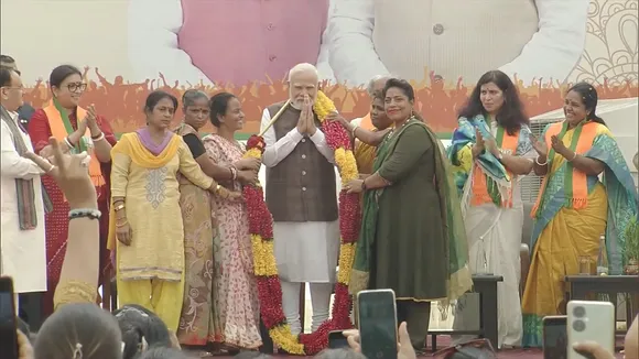 Narendra Modi BJP HQ