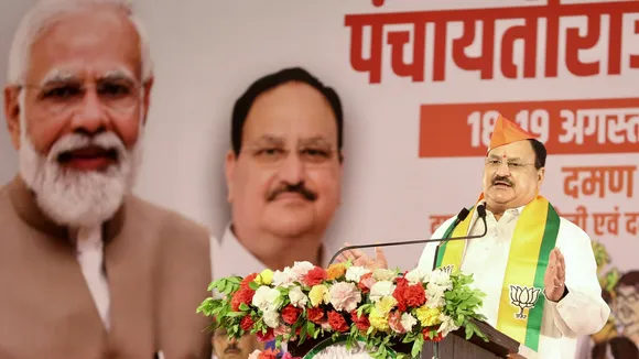 J P Nadda BJP Panchayat