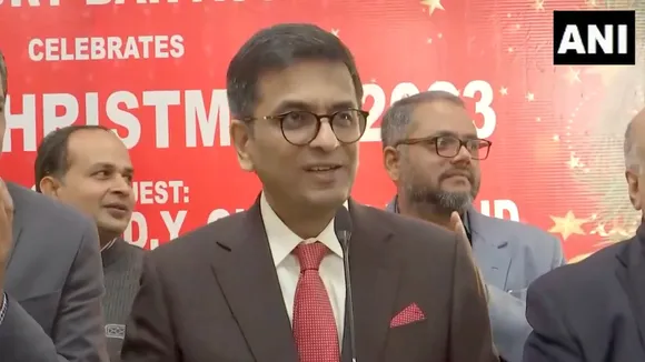 CJI Chandrachud signs Christmas carols