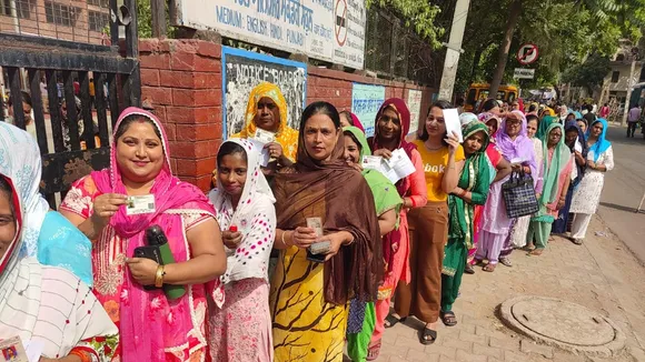 Long queues at booths in Chandigarh