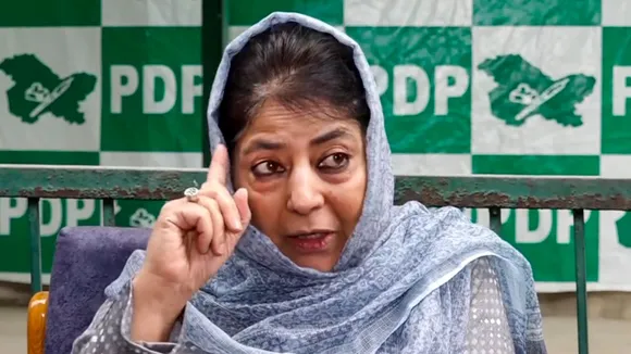 Peoples Democratic Party PDP Mehbooba Mufti