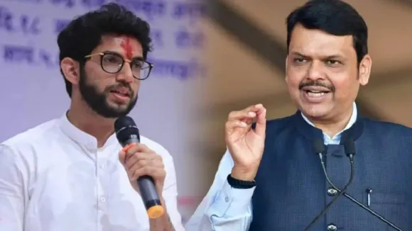 Aditya Thackeray Devendra Fadnavis