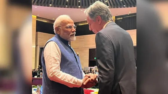 Narendra Modi Antony Blinken