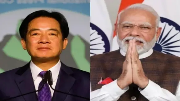 Lai Ching-te and Narendra Modi