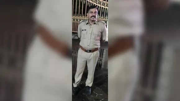 Constable Karansinh Raj of Gujarat Police