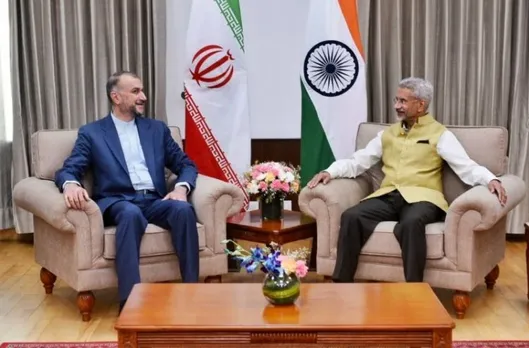 External Affairs Minister S Jaishankar in talks with visiting Iranian counterpart Hossein Amir-Abdollahian