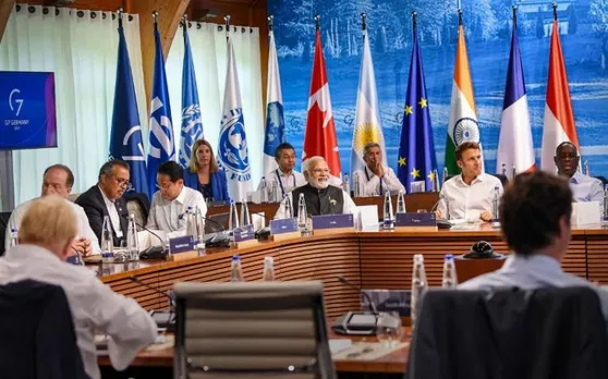 G7 leaders at the summit 2022