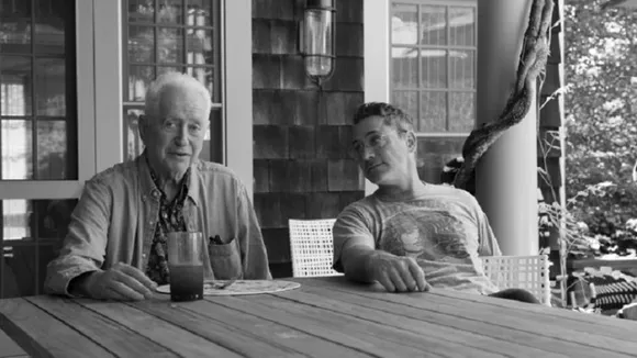 Robert Downey Sr. and Robert Downey Jr. in 'Sr.