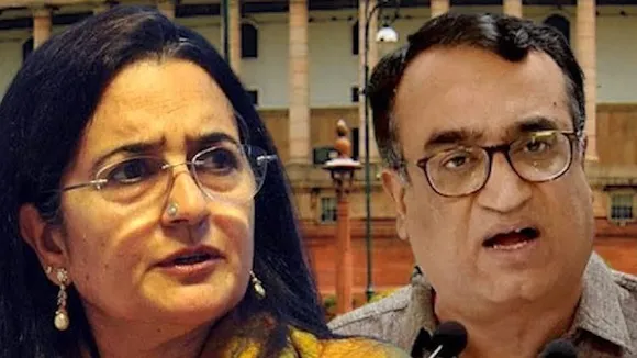 Kiran Choudhry and Ajay Maken