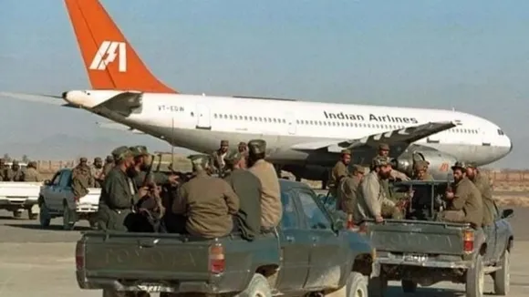 Hijacked Indian Airlines flight IC814 (File photo)