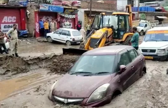 Flash floods in Doda, Kashmir
