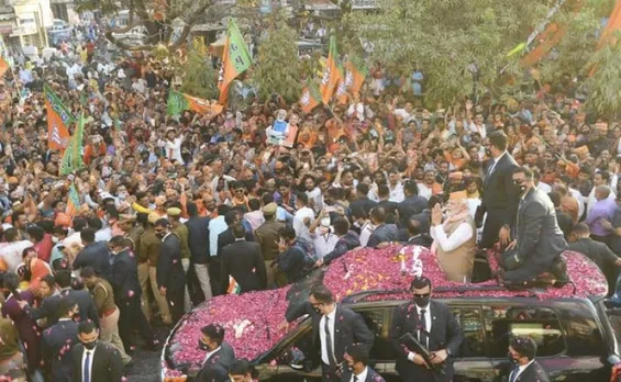 PM Modi roadshow in Gujarat (File Photo)