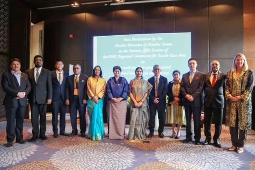Member countries of WHO South-East Asia Region adopted the Paro Declaration committing to Universal Access to People-centered Mental Health Care and Services