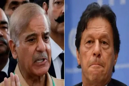 Shehbaz Sharif and Imran Khan