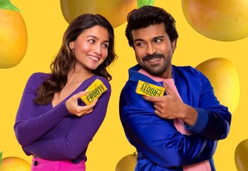 Representative image: Frooti brand ambassadors Alia Bhatt and Ram Charan