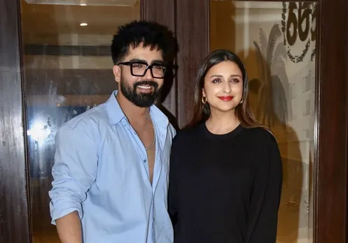 Parineeti Chopra with Harrdy Sandhu for upcoming movie promotions