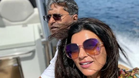 Sushmita Sen with Lalit Modi