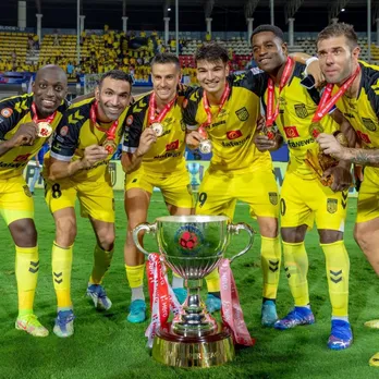 Hyderabad FC win maiden ISL Trophy beat Kerala Blasters on penalty shoot-out