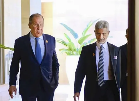 External Affairs Minister S Jaishank with his Russian counterpart Sergey Lavrov (File photo)