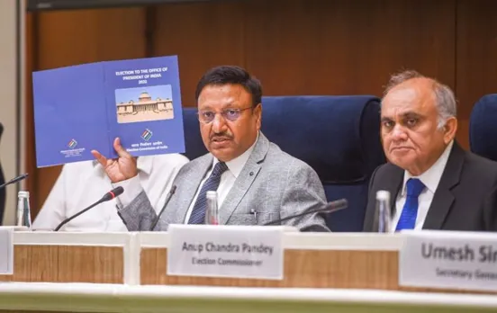 Election Commission addressing press conference