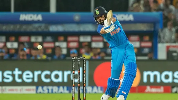 Virat Kohli hit 33rd T20I half century on Sunday