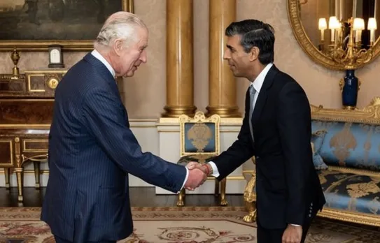 Rishi Sunak and King Charles III