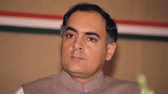 Former Prime Minister Rajiv Gandhi (File photo)