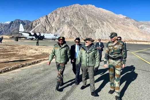 PM Modi's emotional meeting with Army officer after 21 years