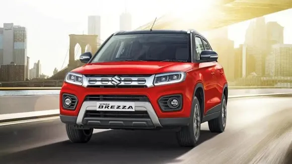 Newly launched Maruti Suzuki Brezza car