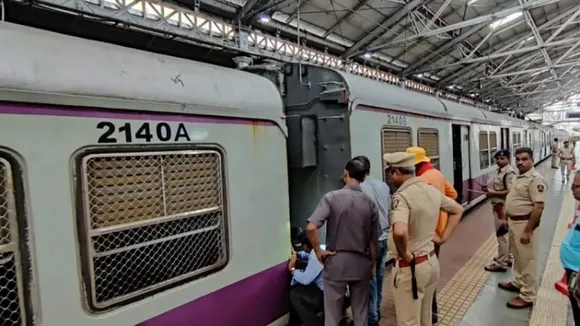 The incident took place on platform no. 1 of the CSMT