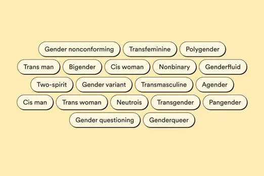 Bumble's updated gender selection and nonbinary section on the app