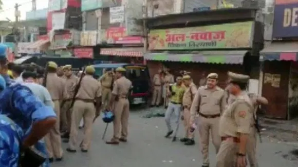 Visual from Bareilly Violence