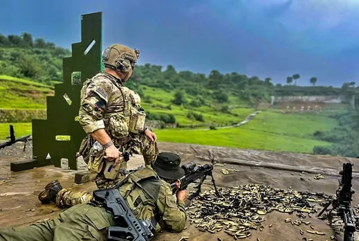 Special Forces troops of the Indian Army and US Army take part in the ongoing joint exercise Vajra Prahar at Bakloh in Himachal Pradesh
