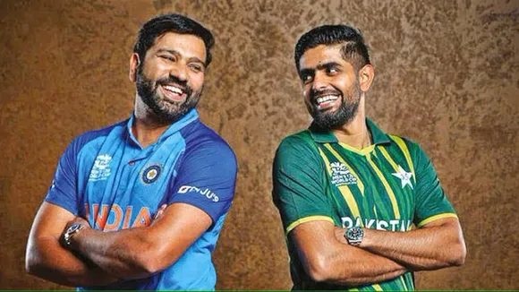 Rohit Sharma (Left); Babar Azam (Right) (File photo)