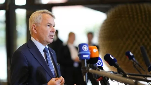 Finland Foreign Minister Pekka Haavisto