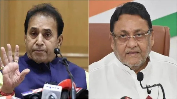 Anil Deshmukh (Left), Nawab Malik (Right)