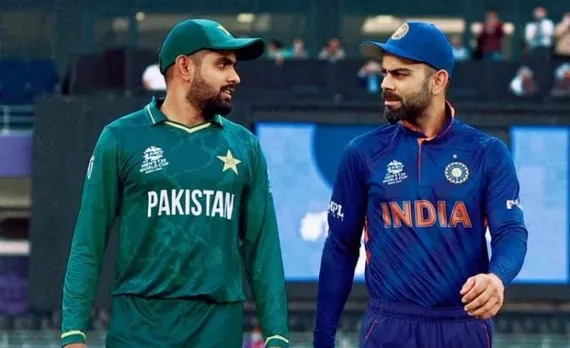 Babar Azam (Left); Virat Kohli (Right)