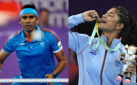Sharath Kamal (Left); Nikhat Zareen (Right)