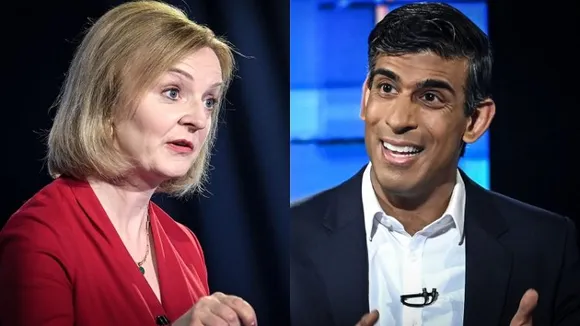Liz Truss and Rishi Sunak (File photo)