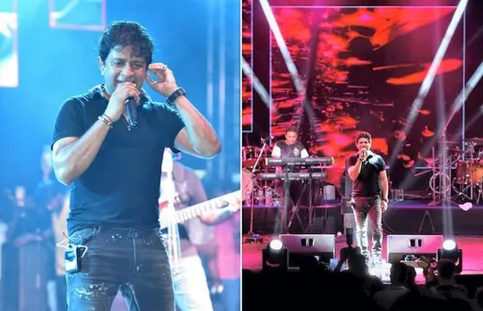 KK performing at a concert in Kolkata