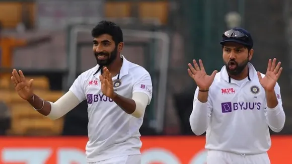 Jasprit Bumrah and Rohit Sharma