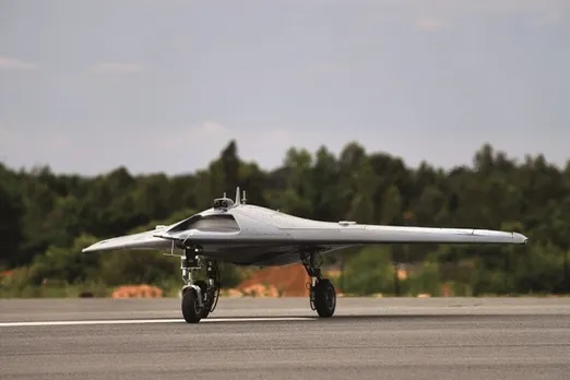 Autonomous Flying Wing Technology Demonstrator being flight tested by Defence Research and Development Organisation (DRDO) from the Aeronautical Test Range, in Chitradurga