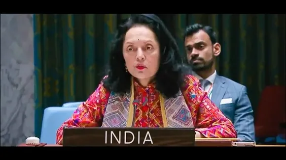 Indian representative Ruchira Kamboj at United Nations
