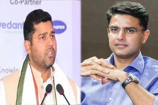 Ashok Chandna (Left); Sachin Pilot (Right)