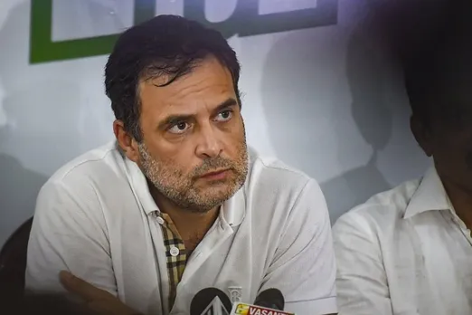 Rahul Gandhi addressing media