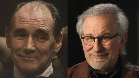 Mark Rylance and Steven Spielberg