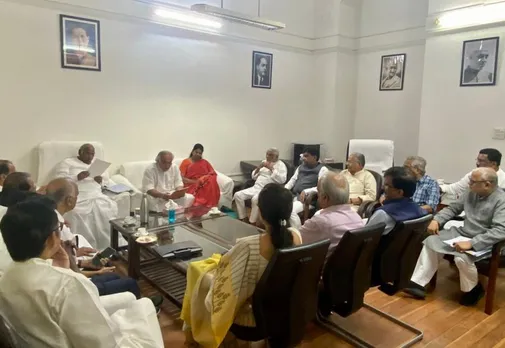 Opposition meeting at LoP office on Thursday