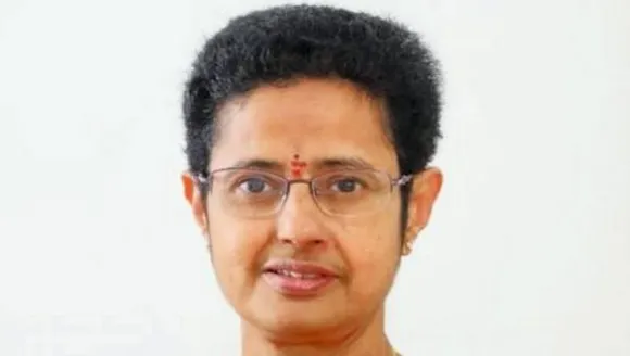 In this undated photo, Uma Maheswari, daughter of Telugu actor and former Andhra Pradesh chief minister N T Rama Rao (NTR), who allegedly died of suicide at her residence on Monday, Aug. 1
